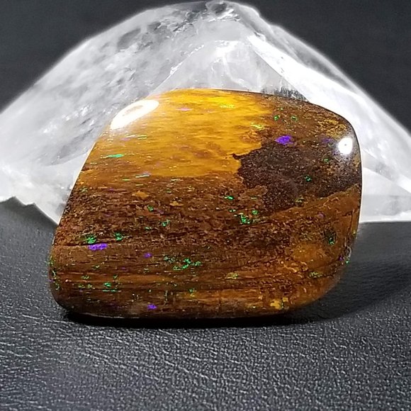 Stellar Australian Koroit Opal * 25.41 x 19.06 x 4.61mm * flashy boulder opal - Picture 6 of 17
